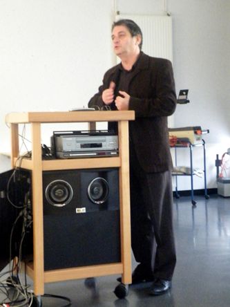 Gilles Bourmaud, lors de son intervention.